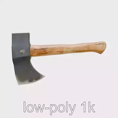 Primitive Hand Axe Bifacial Tool with Notched Grip