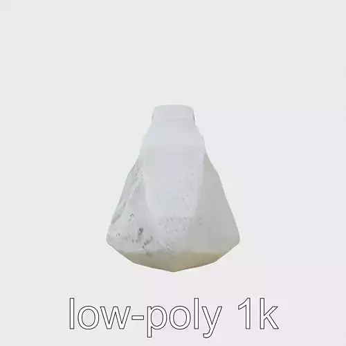 Ancient Stone Tool Chopper Model