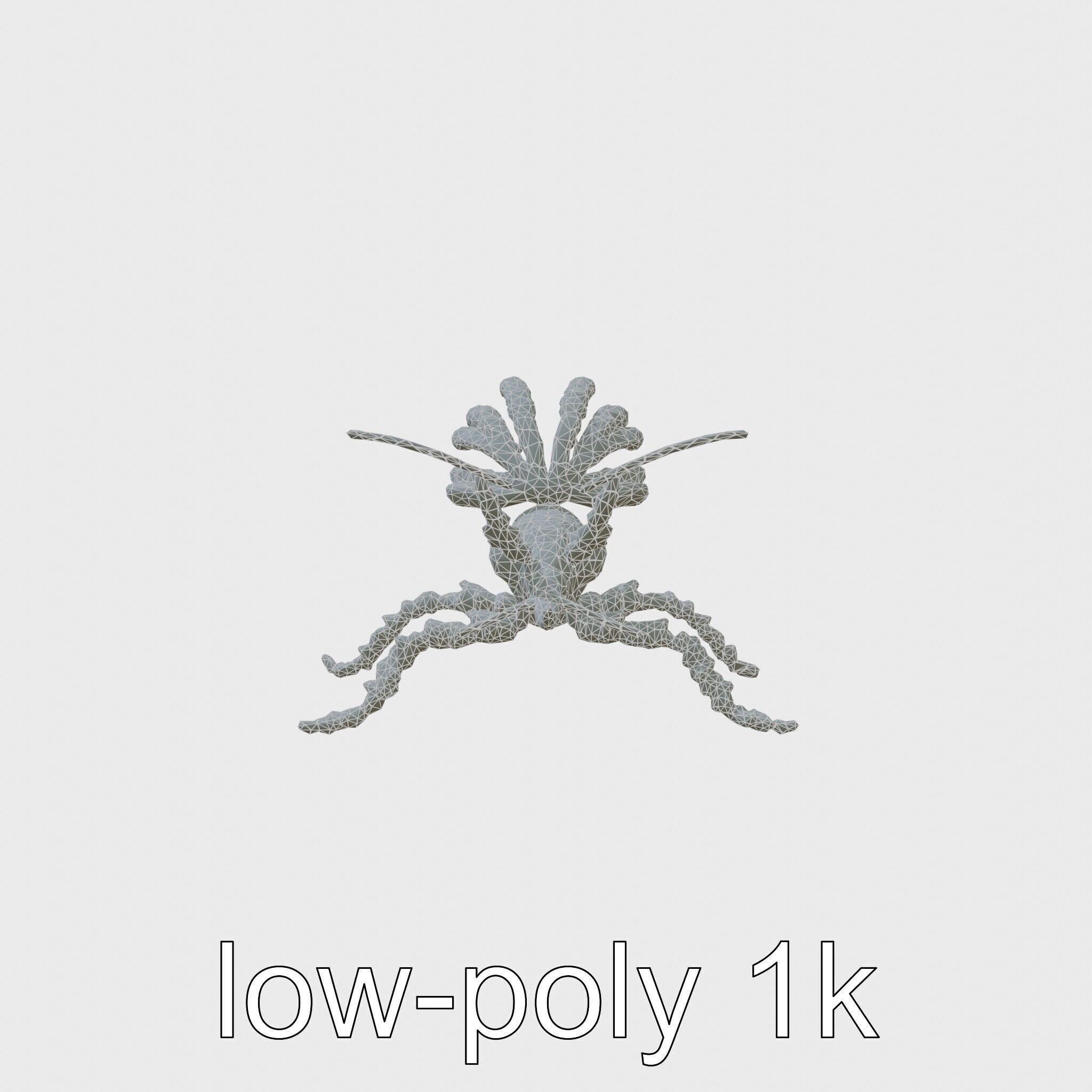 Leafy Seadragon 3D Model with Intricate Appendages Low-poly 3D model_6