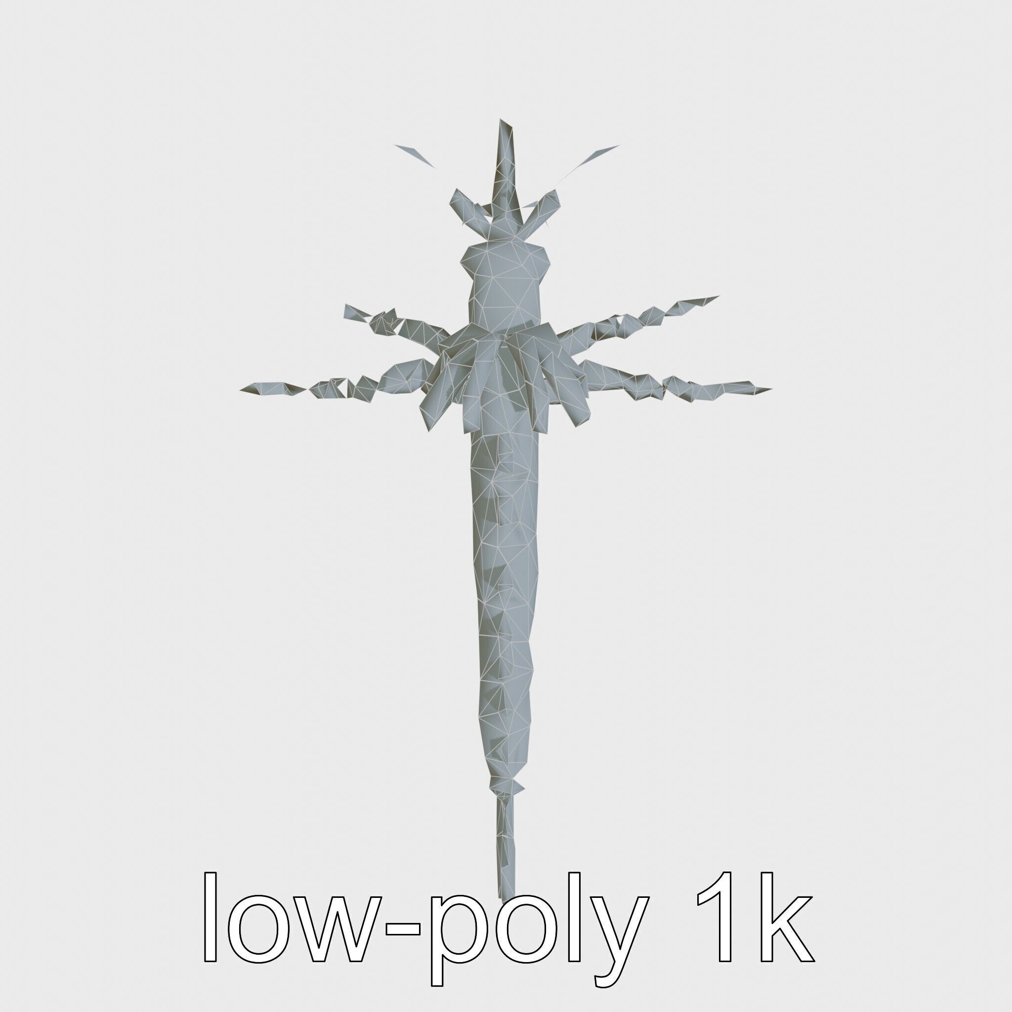 Leafy Seadragon 3D Model with Intricate Appendages Low-poly 3D model_25