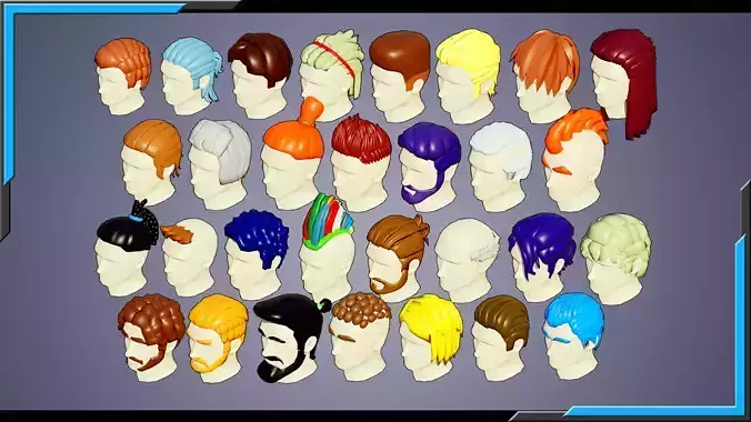 30 Stylized Male Haircuts 