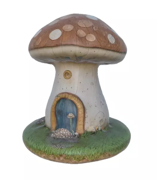 Mushroom Home 3D model_0