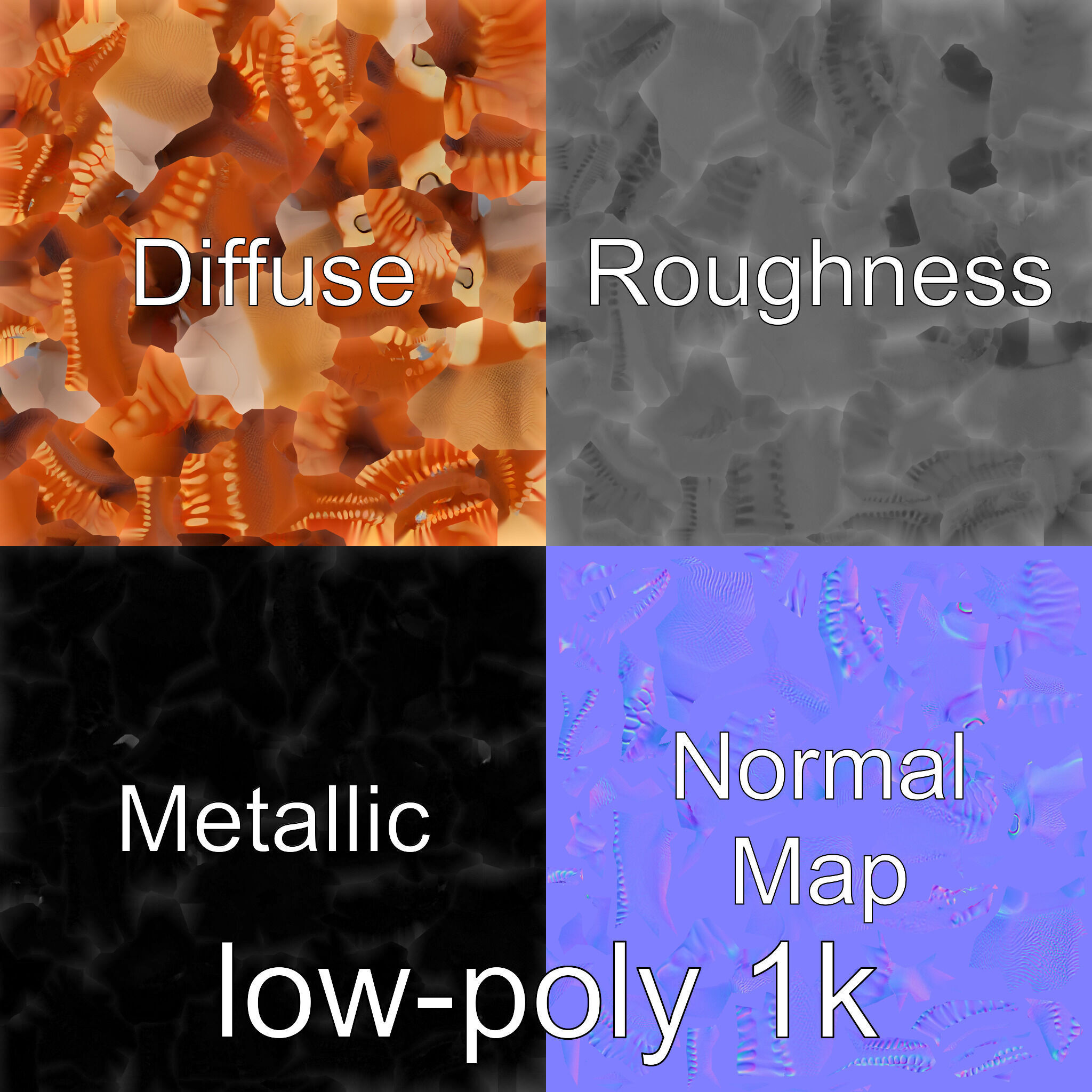 Dumbo Octopus Model with Ear-like Fins and Soft Body Low-poly 3D model_1