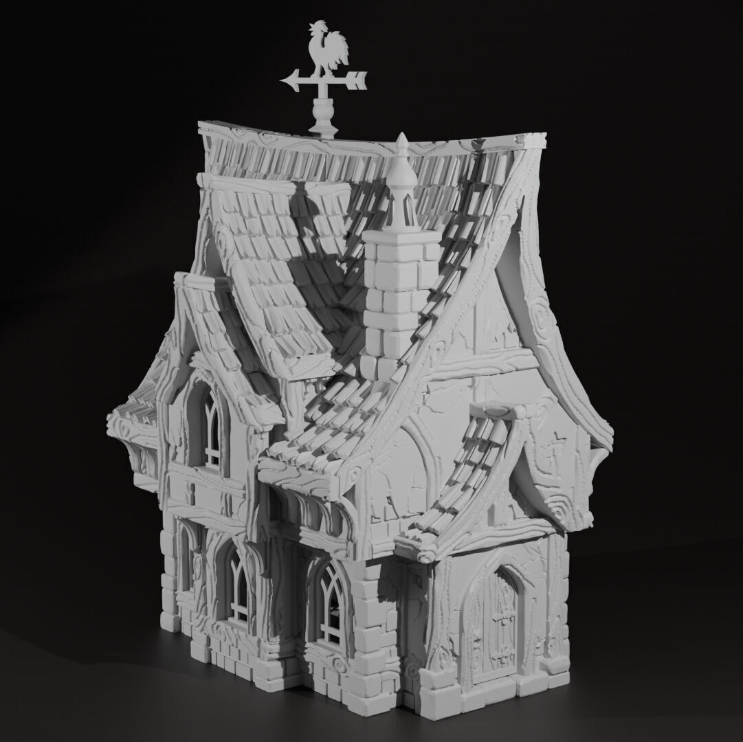 The Cottage - Hamlet of Misty Hollow 3D print model_8