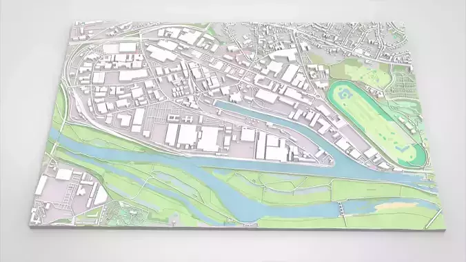 Business park Gewerbegebiet Germany