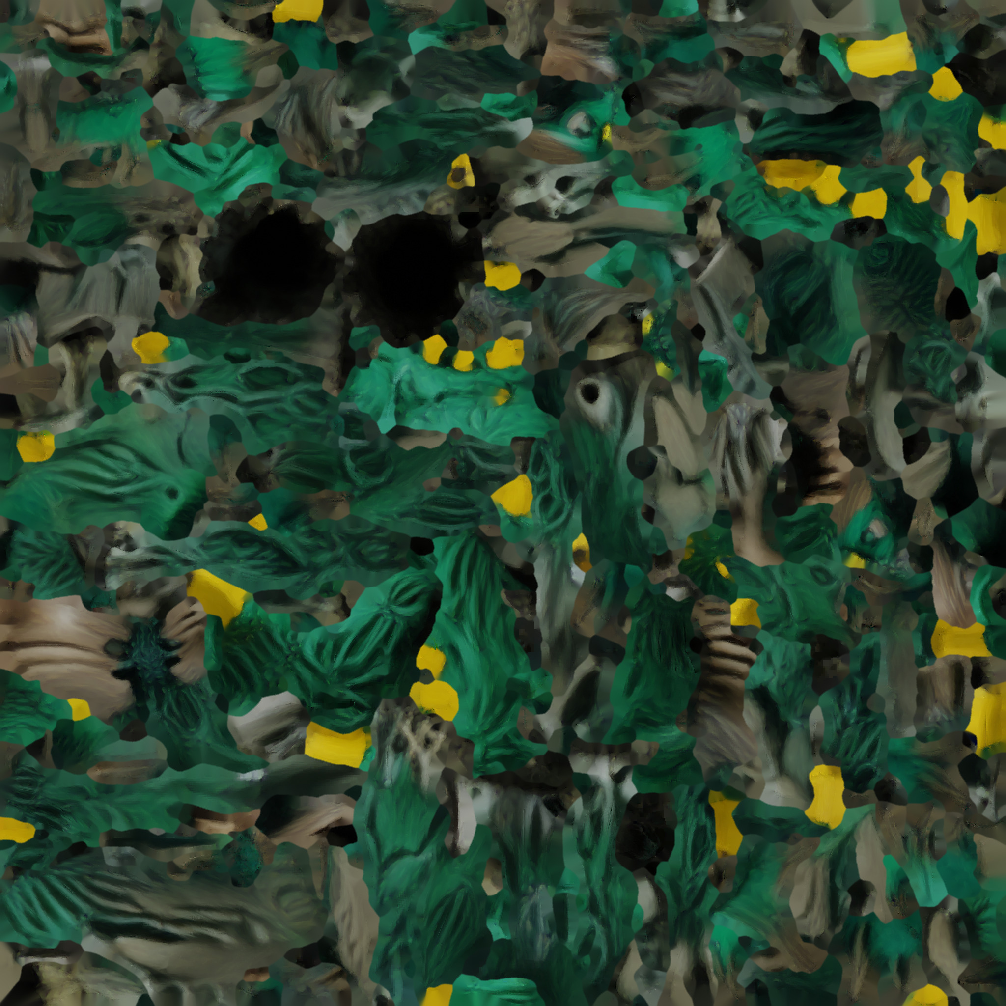 Jungle emperror cartoon 3d model Low-poly 3D model_18