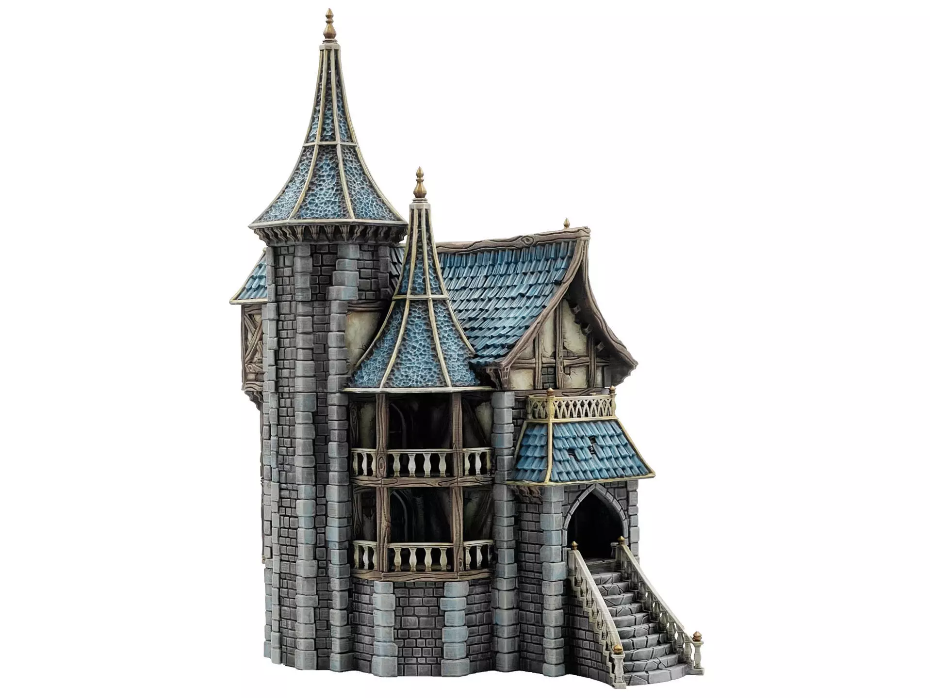The Mansion - The Hamlet of Misty Hollow 3D print model