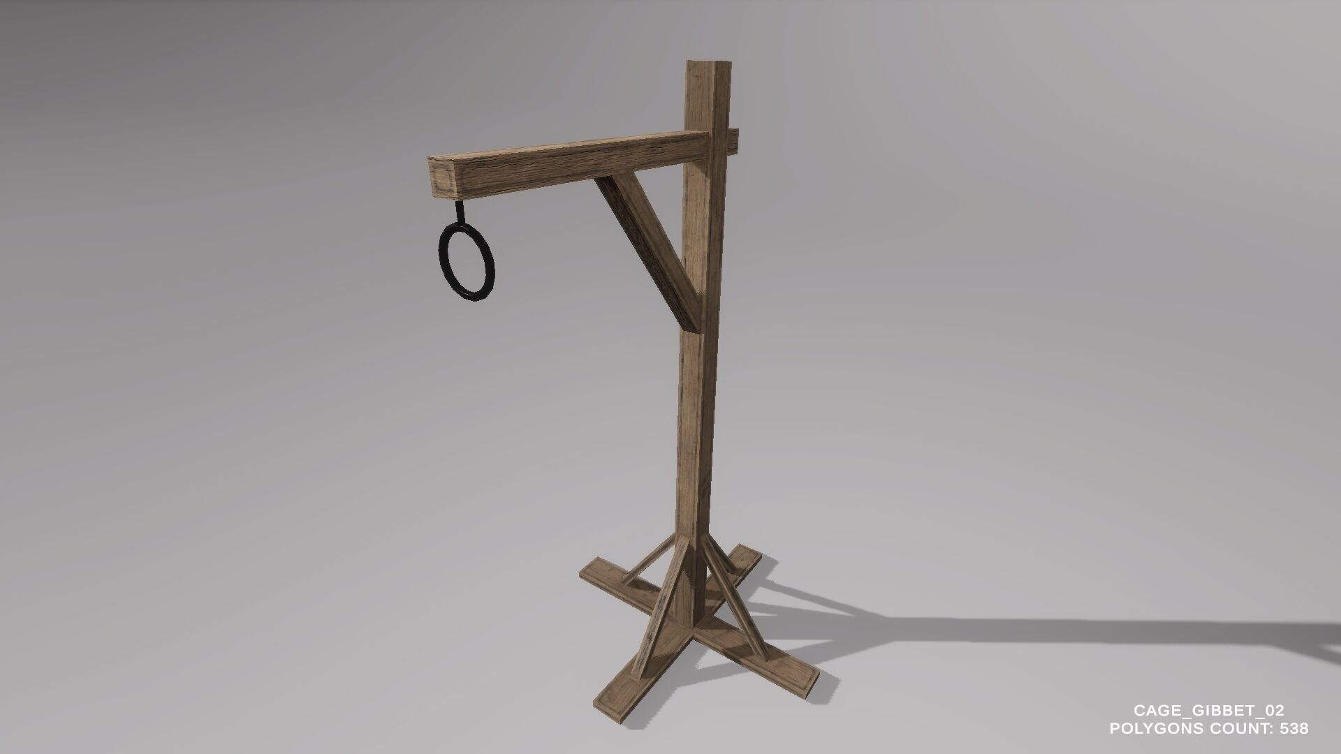 Game Ready  Fantasy Cages Pack Low-poly 3D model_21