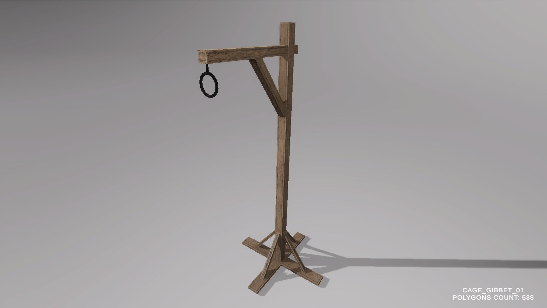 Game Ready  Fantasy Cages Pack Low-poly 3D model_22