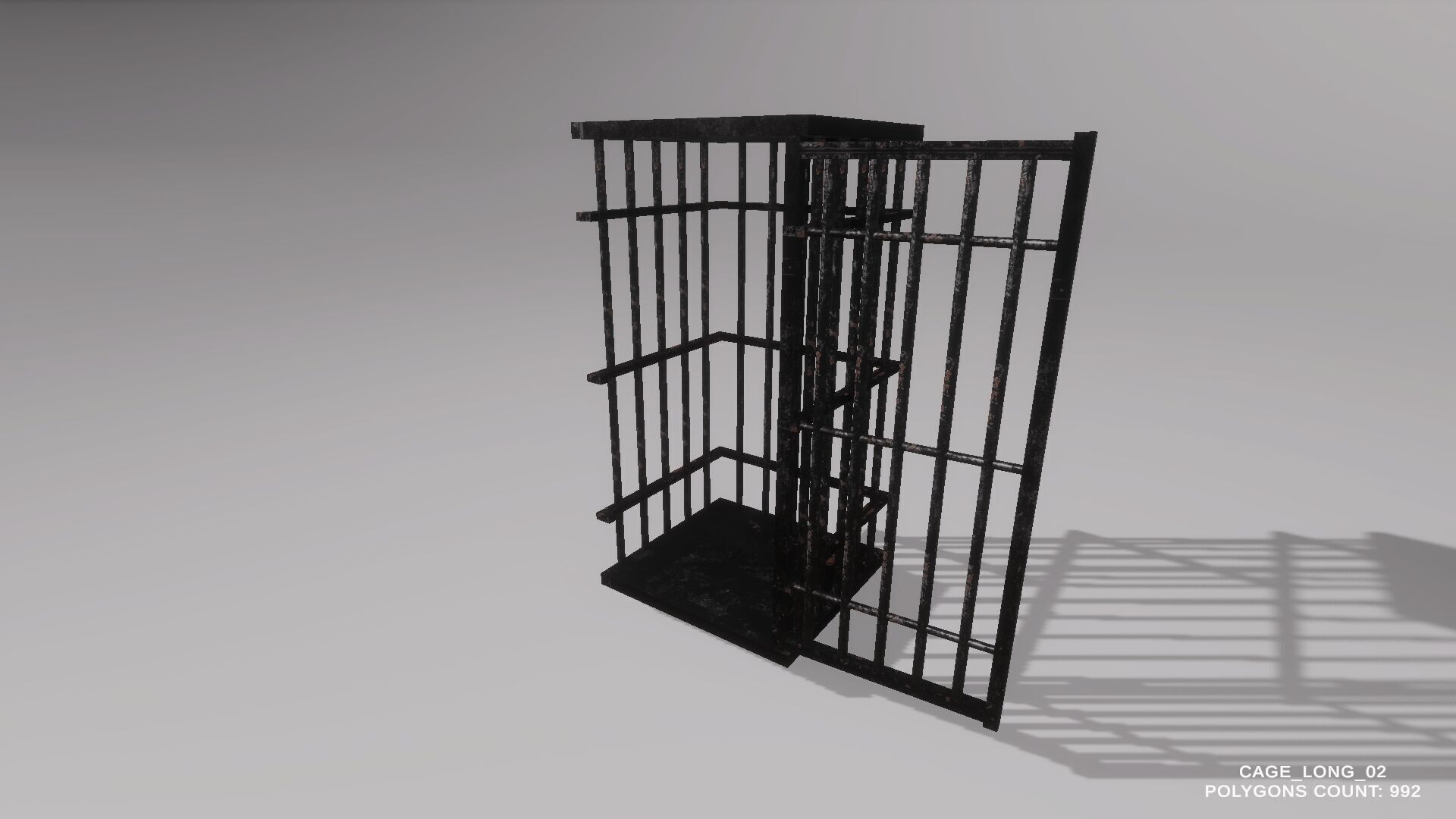 Game Ready  Fantasy Cages Pack Low-poly 3D model_7