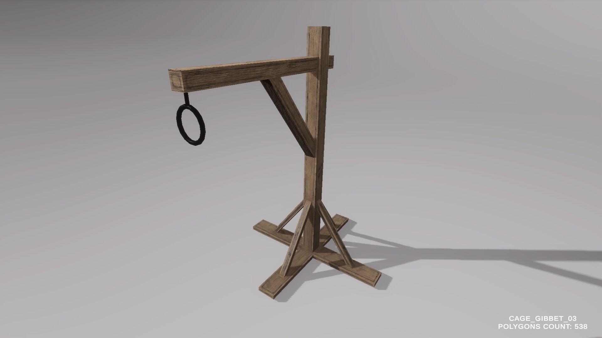 Game Ready  Fantasy Cages Pack Low-poly 3D model_20