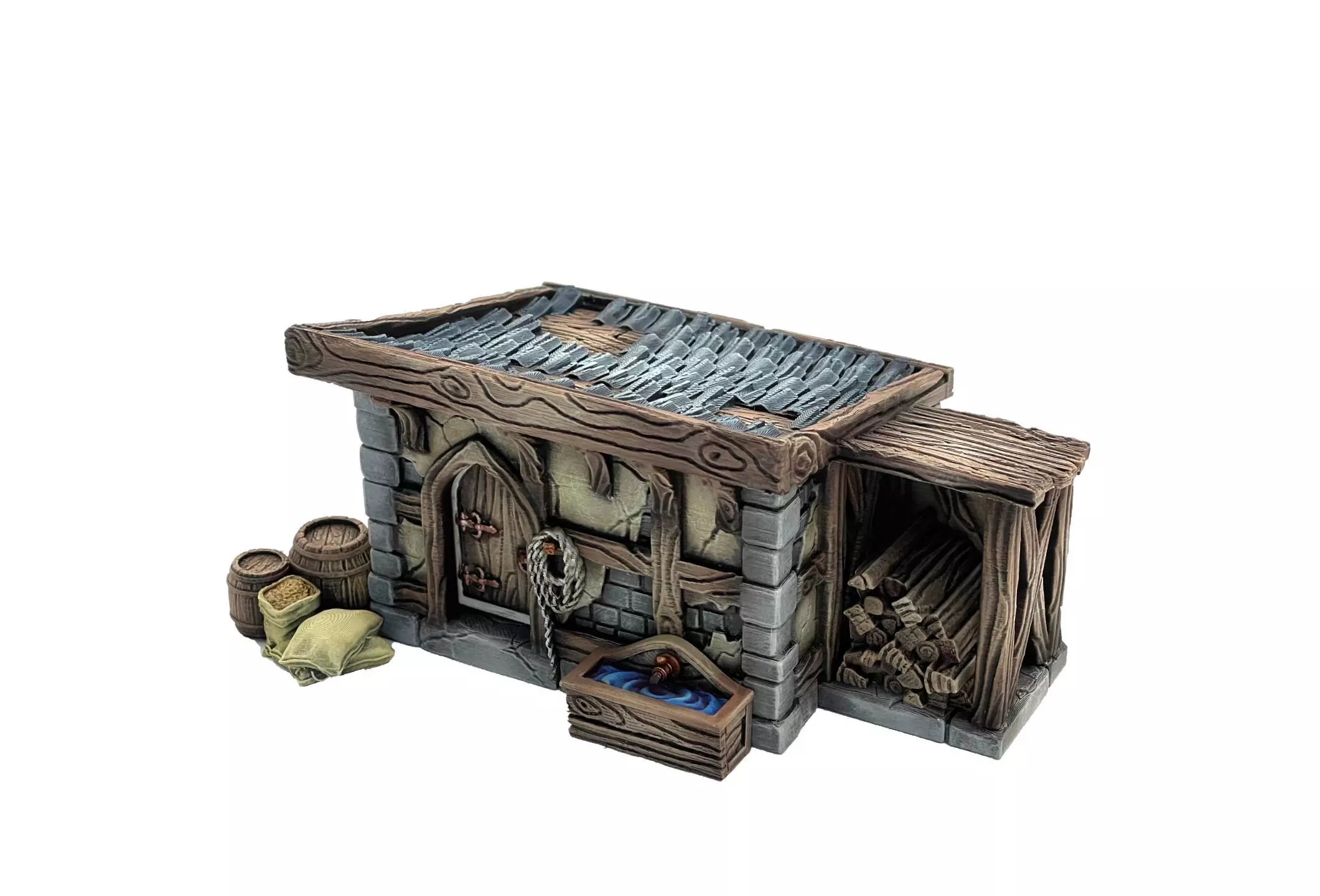The Storehouse - The Hamlet of Misty Hollow 3D print model