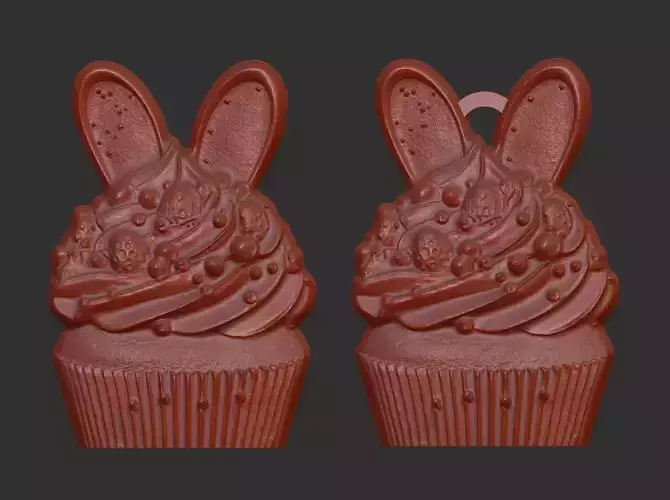 Easter cup cake decor 