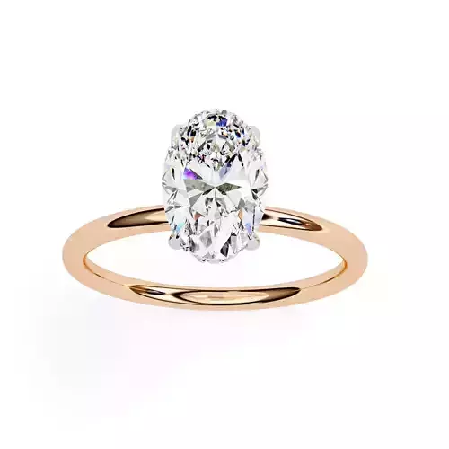 Mono Solitaire Diamond Ring 360 animation renders 3dm stl 