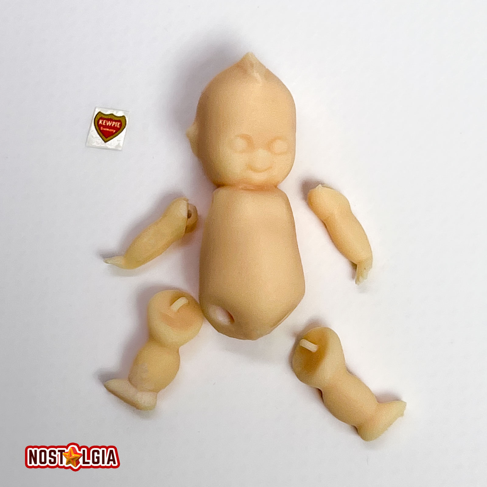 Kewpie American Doll Articulated 3D print model_9