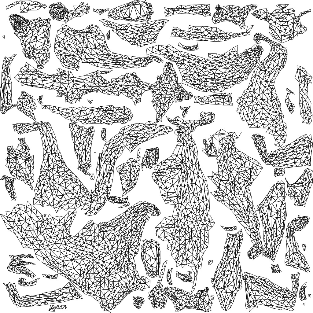 Raccoon cartoon 3d model Low-poly 3D model_7