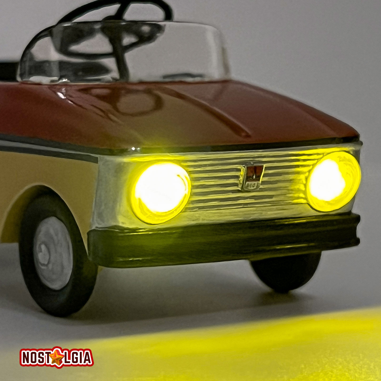 Vintage pedal car Moskvich 3D print model_5