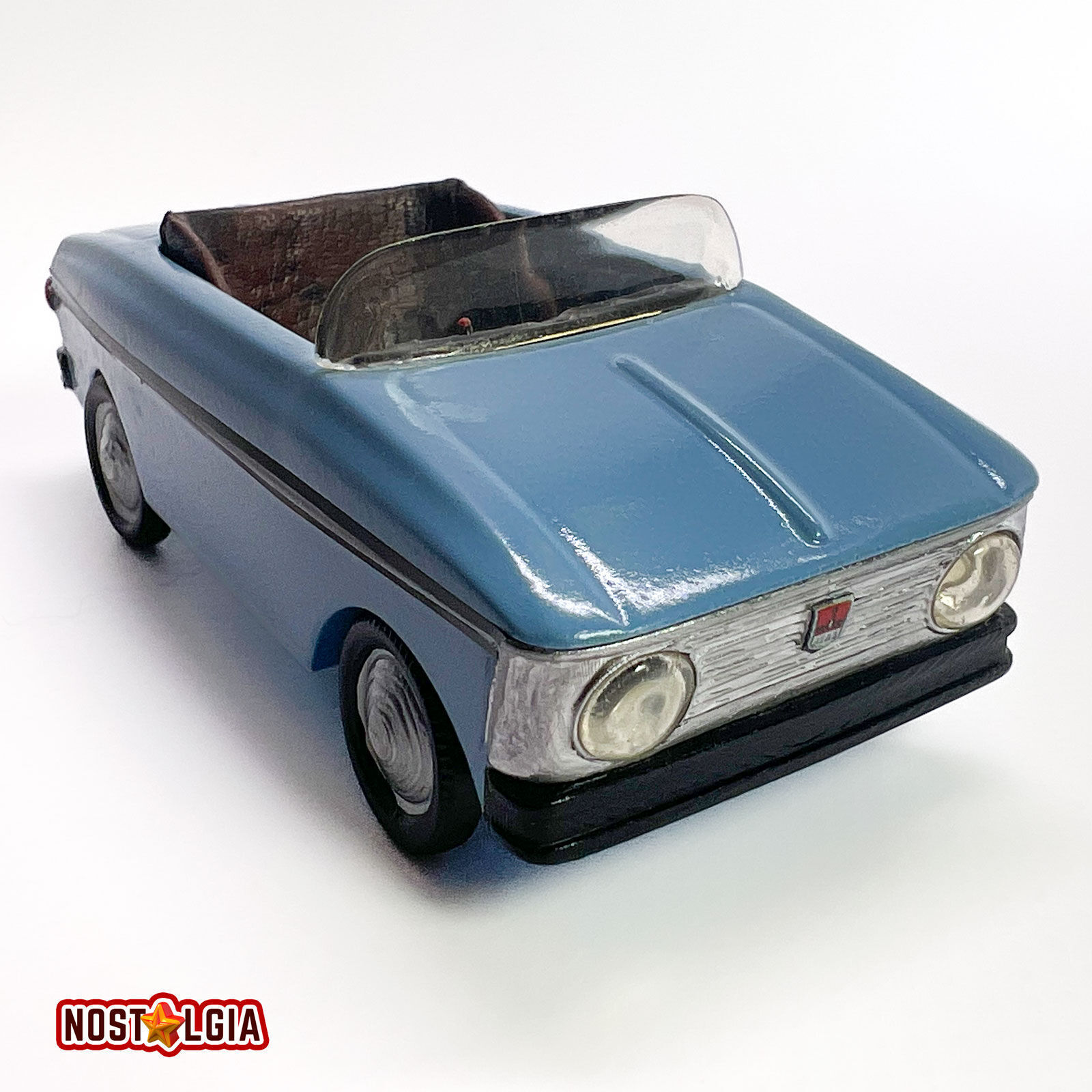 Vintage pedal car Moskvich 3D print model_2