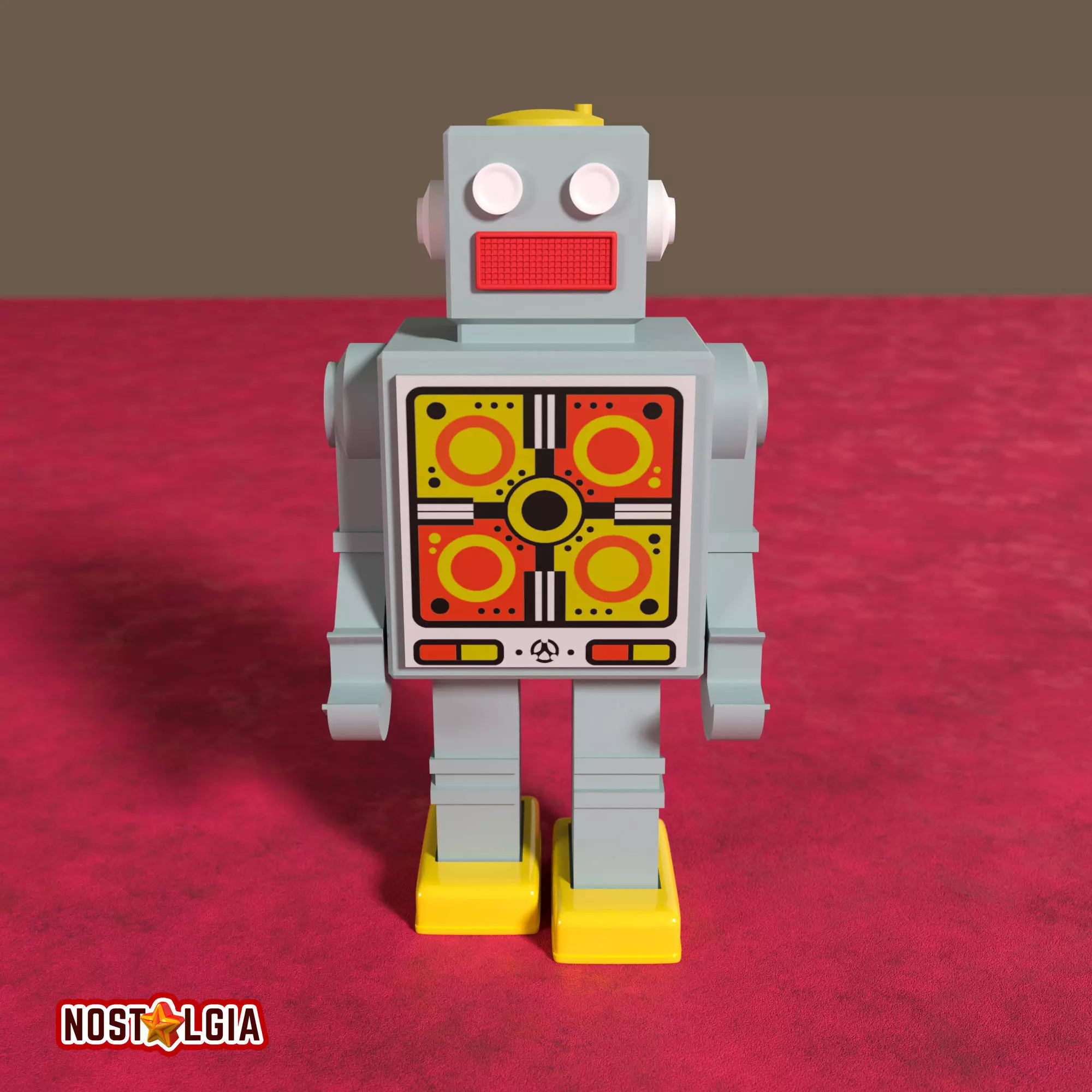 Articulated Robot Toy 3D print model_0