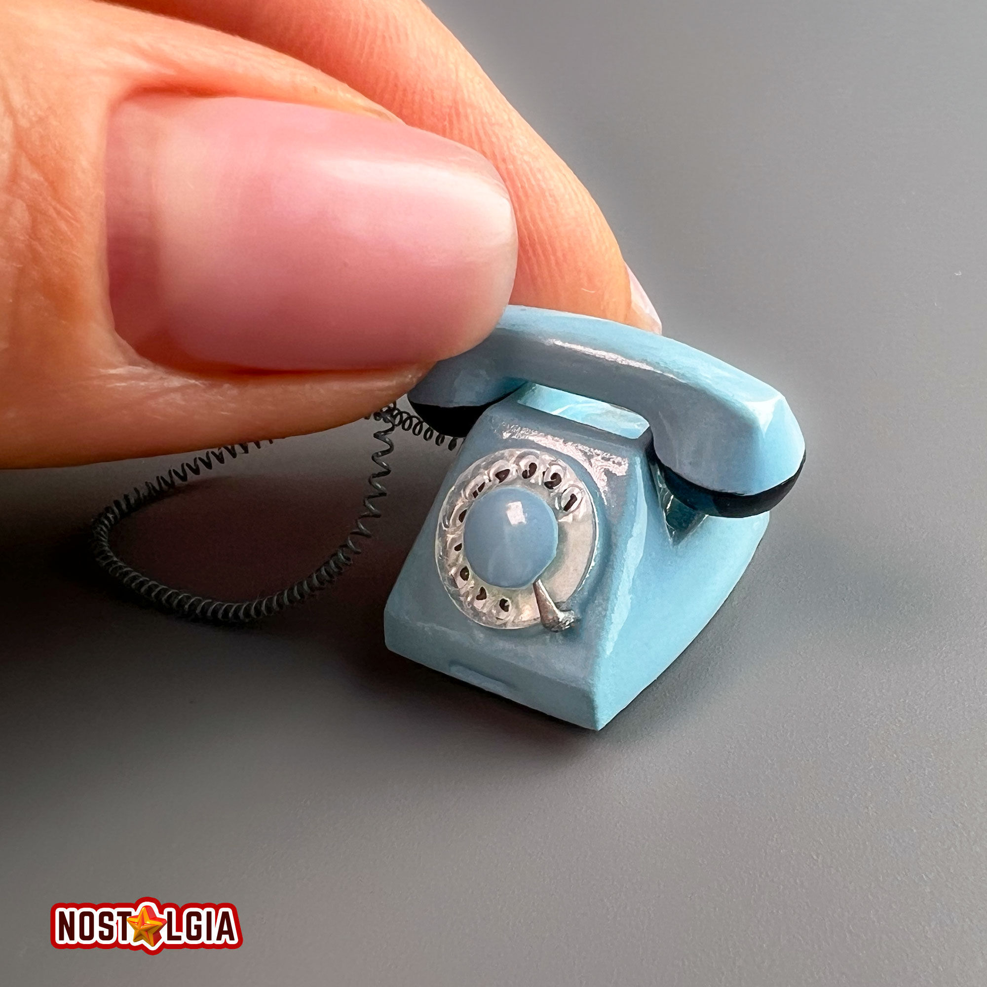 Vintage Rotary Phone 3D print model_4