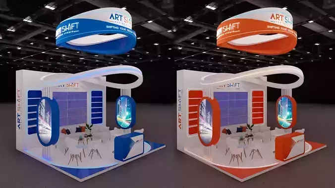 Exhibition booth stand 5 x 6