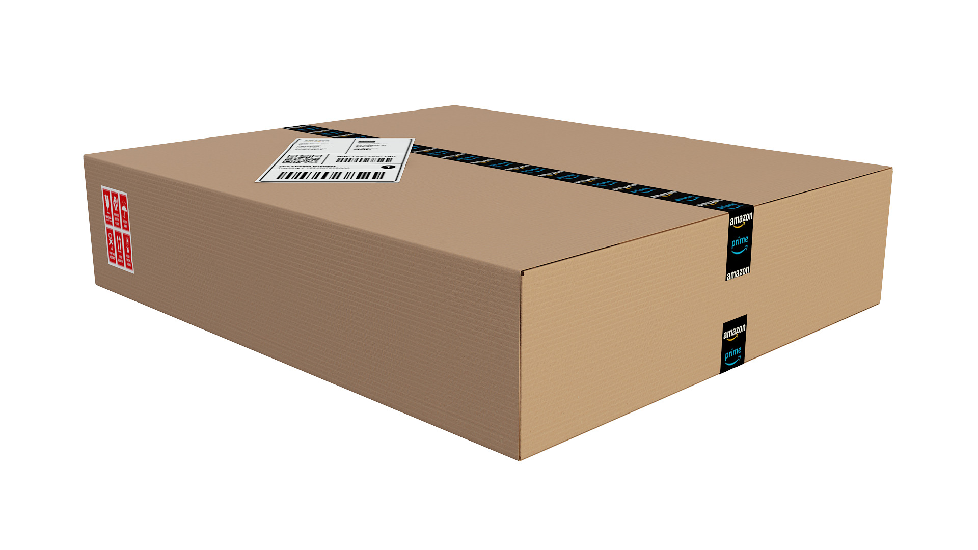 Cardboard Box 3D model_4