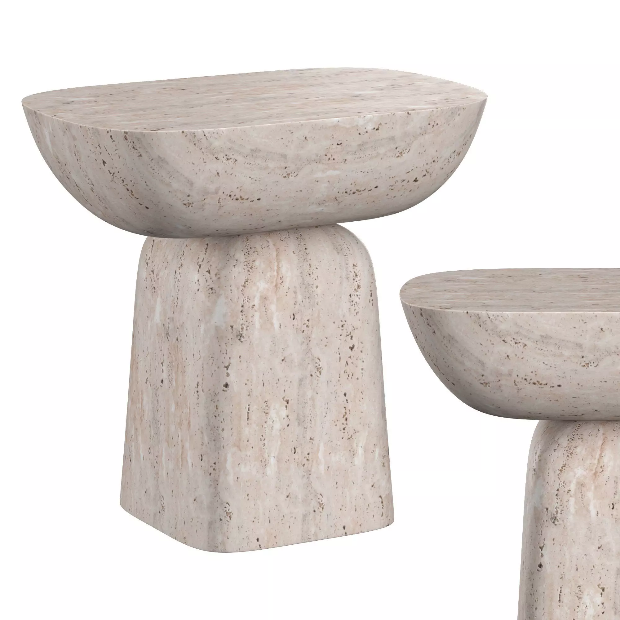Cairn side table ToolsGalerie 3D model_0