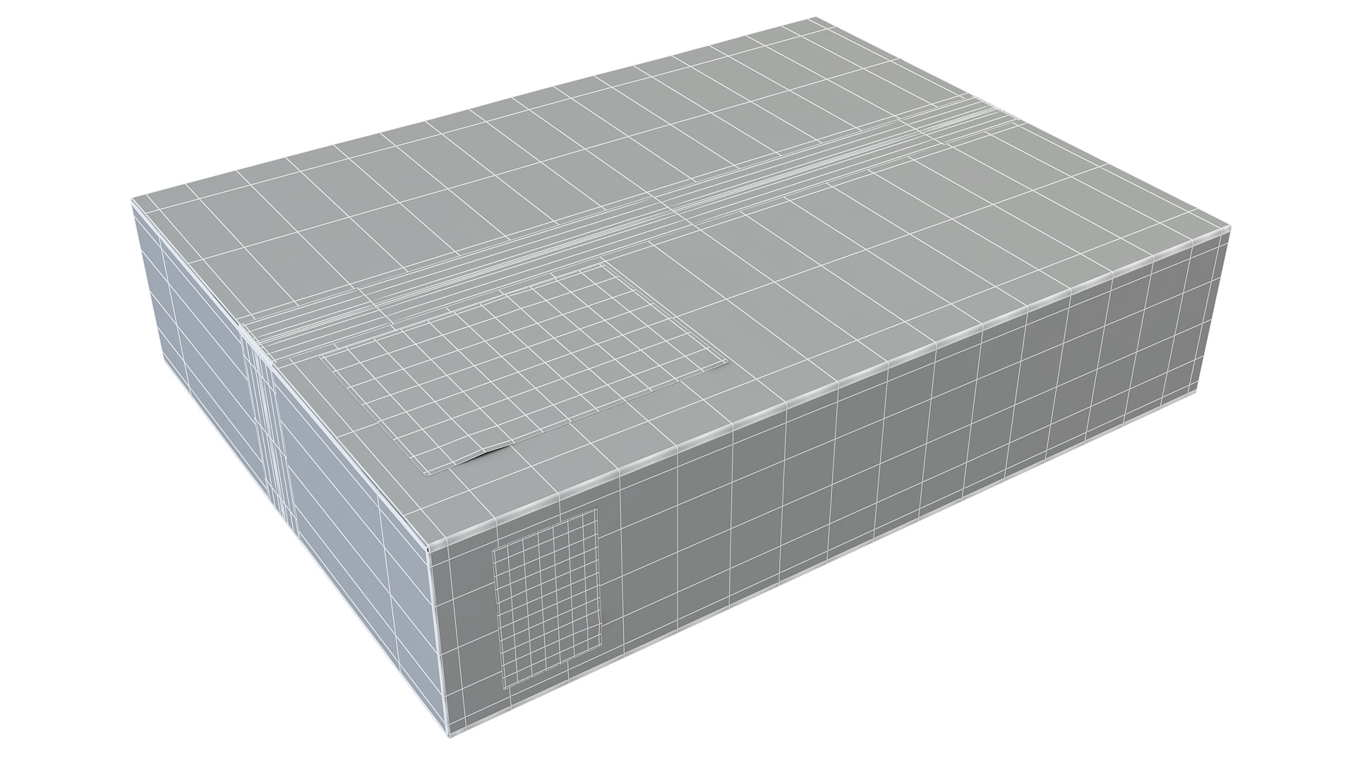 Cardboard Box 3D model_7