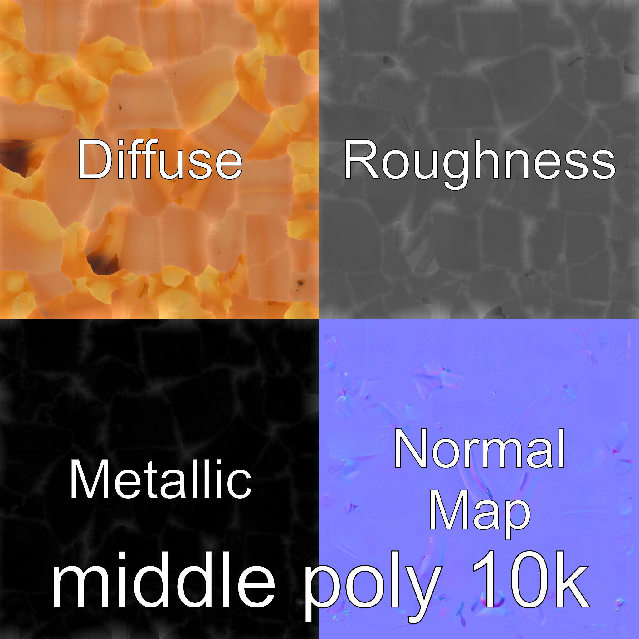 Sea Cucumber 3D Model with Tubular Body and Tube Feet Low-poly 3D model_22