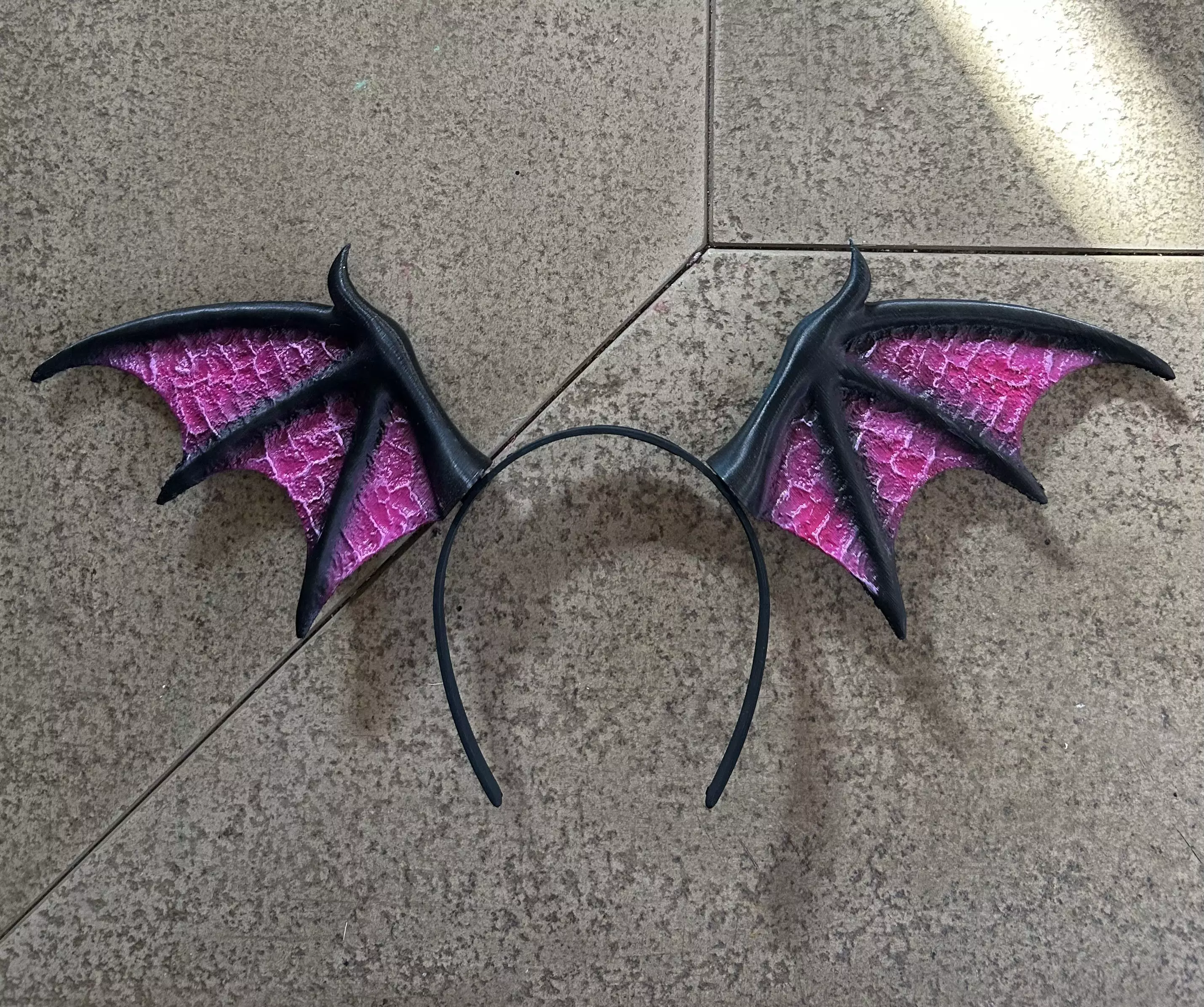 Morrigans inspired headband 3D print model_0