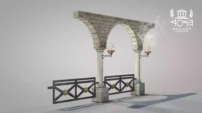 Residential Roman Garden Arches