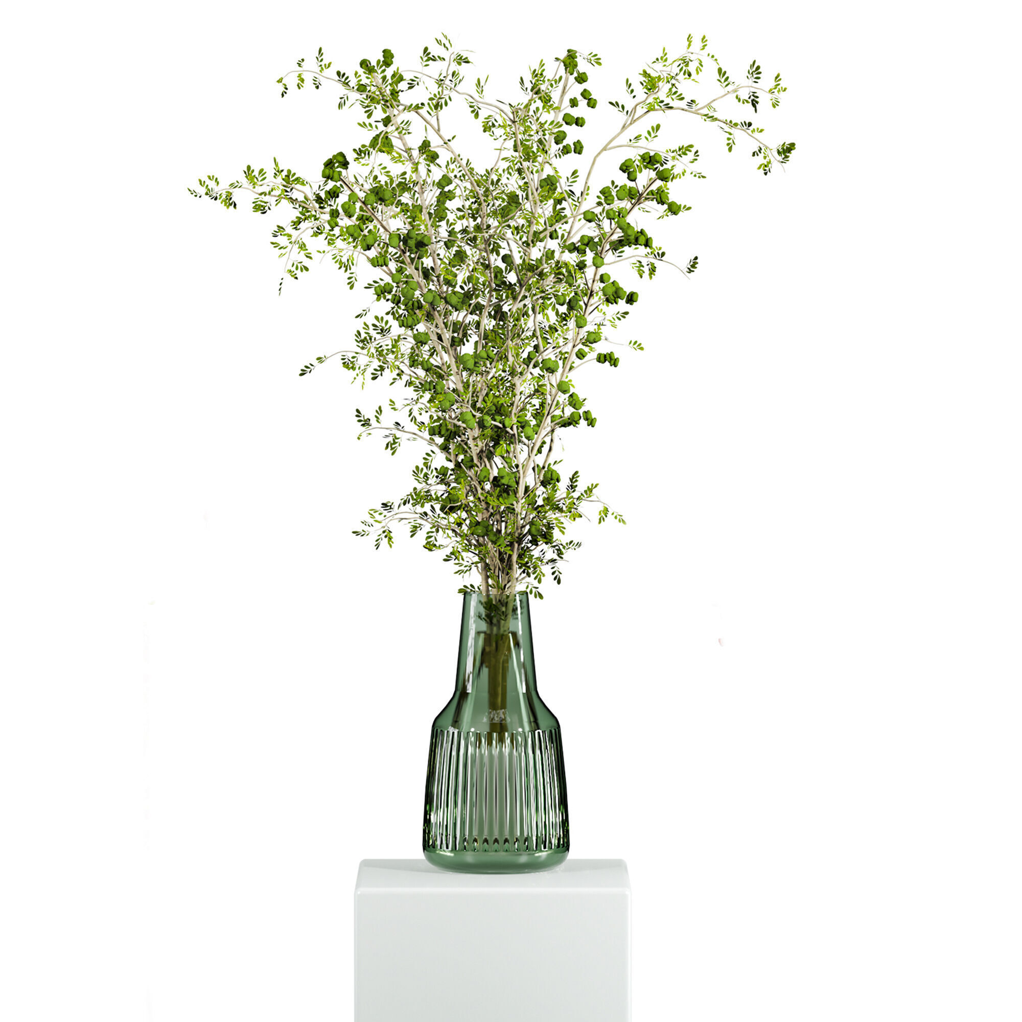 bouquet set 3D model_2