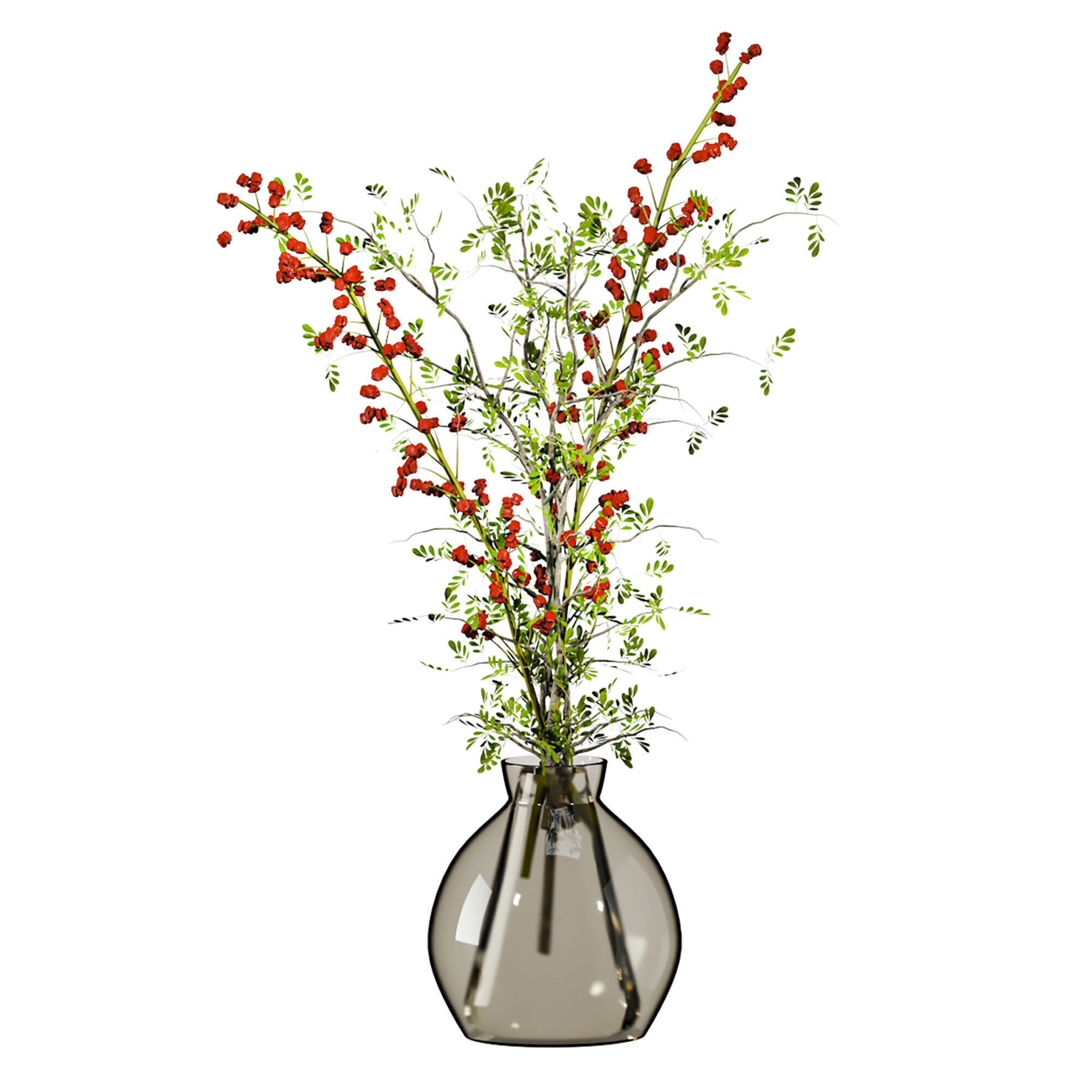 bouquet set 3D model_4