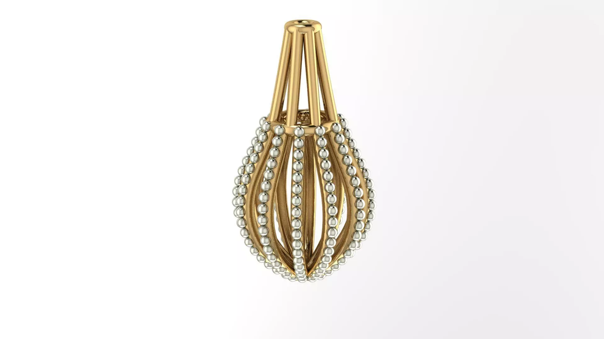 Latkan For Ear Tops Gold 3D model Free 3D print model