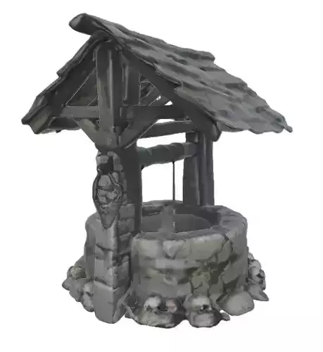 Old Well Prefab for Unity