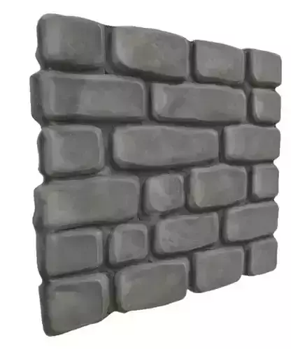 Stone Wall Prefab for Unity