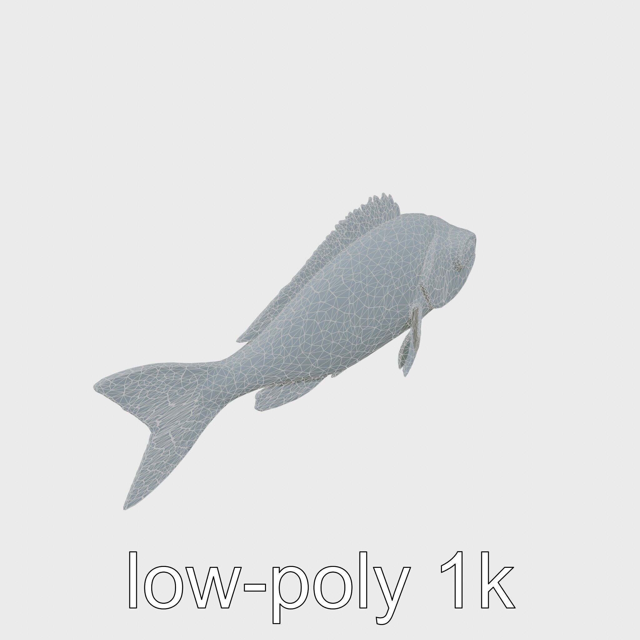 Lanternfish Bioluminescent Photophores Detailed Model Low-poly 3D model_27