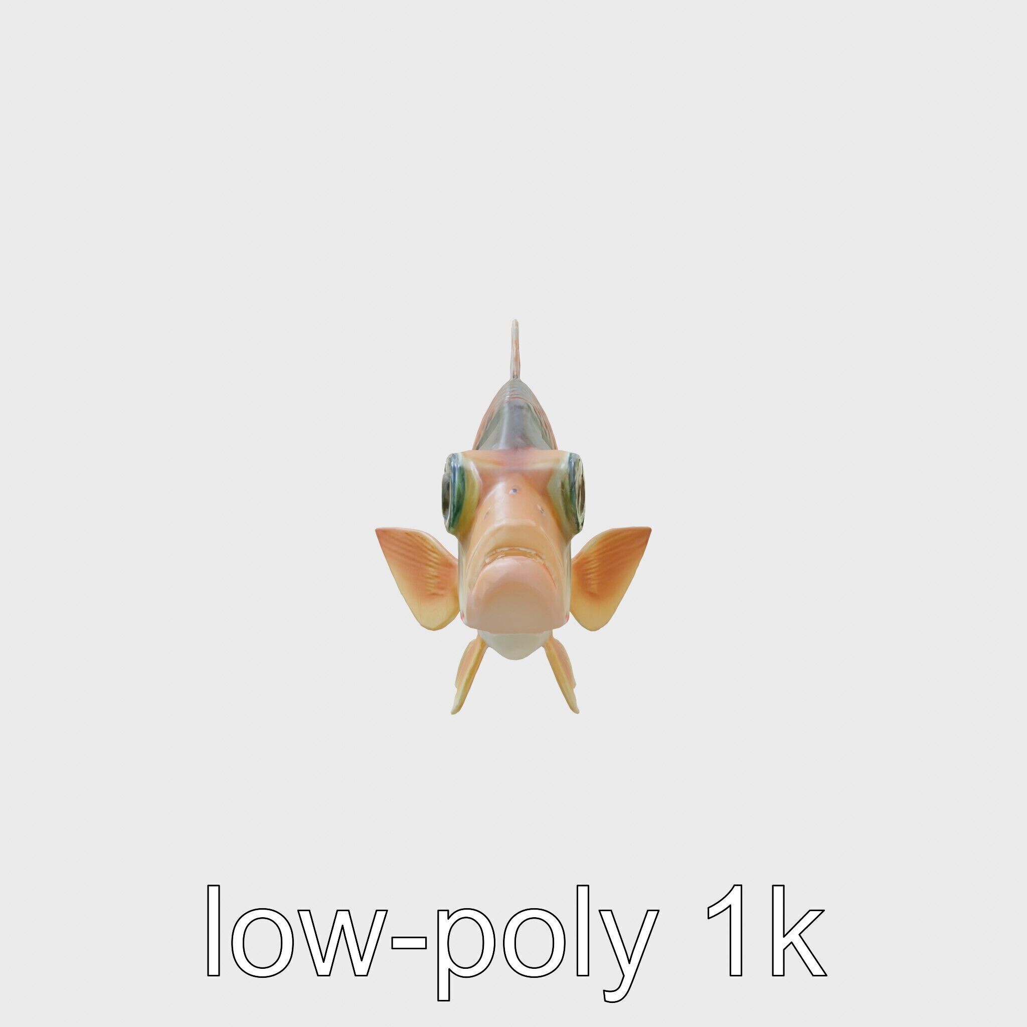 Lanternfish Bioluminescent Photophores Detailed Model Low-poly 3D model_18