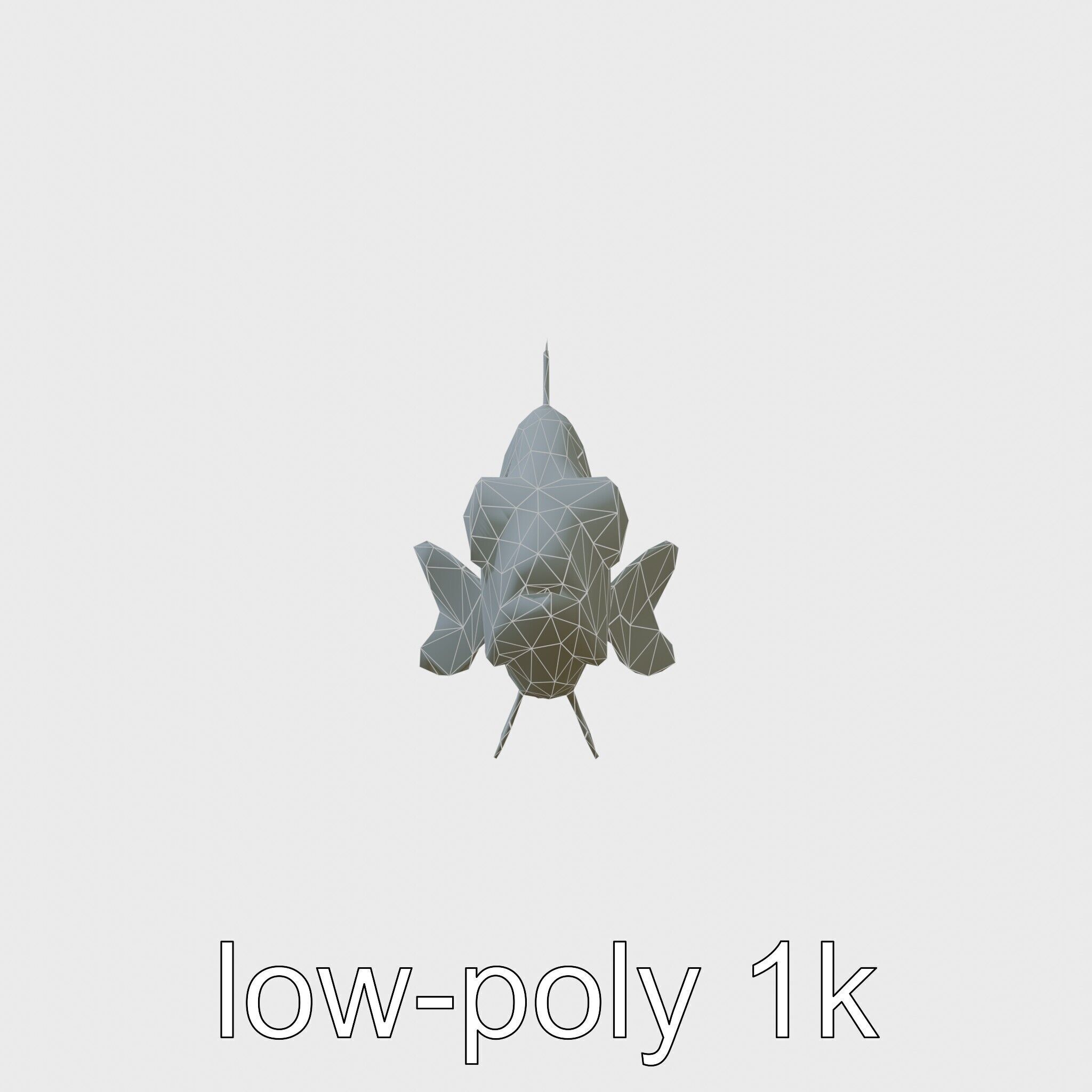 Lanternfish Bioluminescent Photophores Detailed Model Low-poly 3D model_7