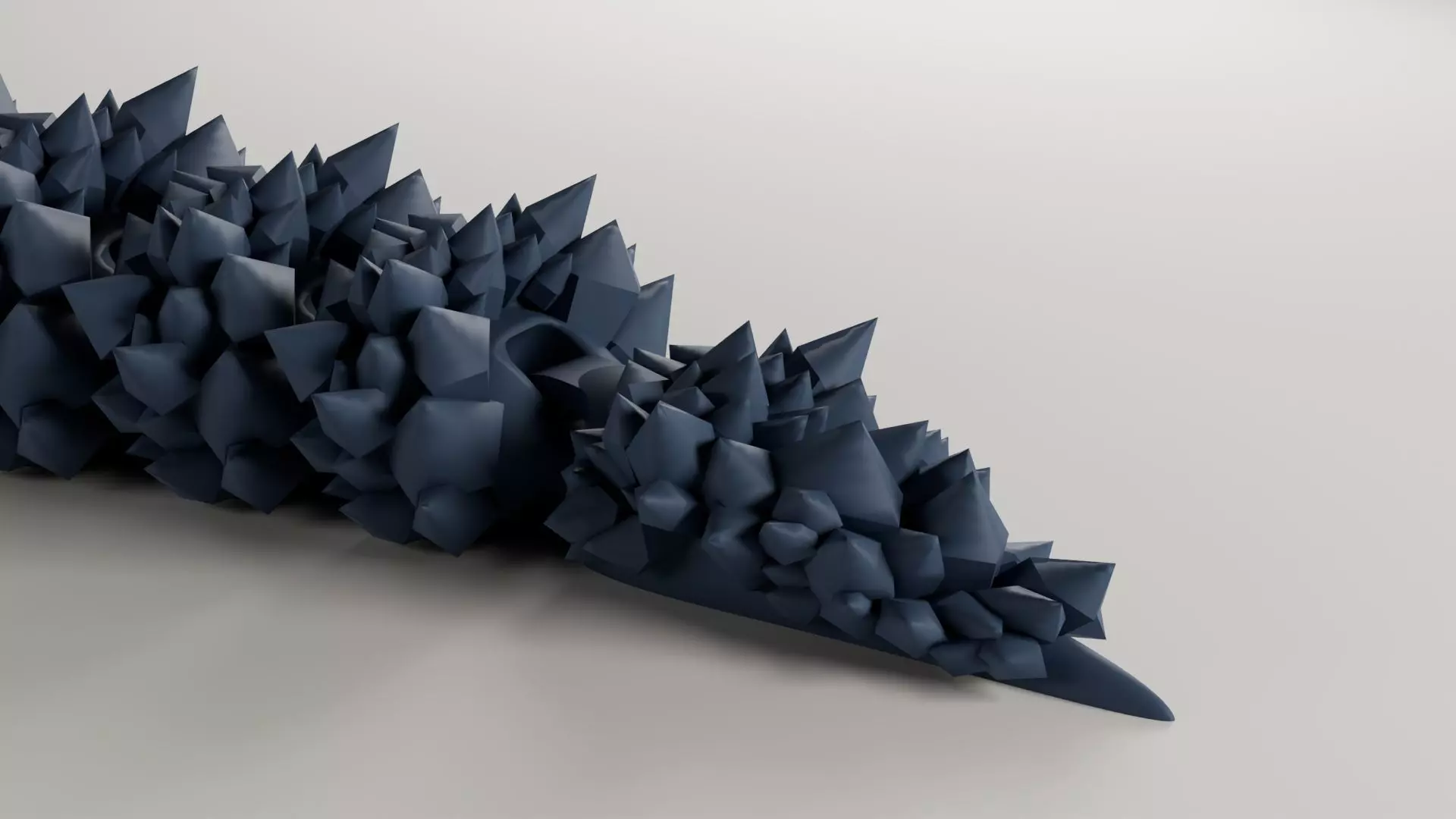 Articulated Crystal Snake 3D print model_2