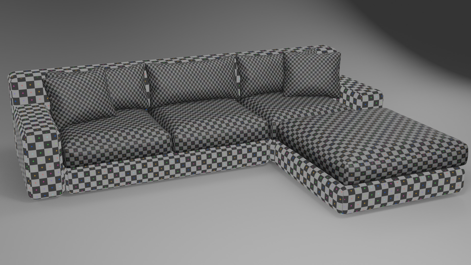 High - Poly Sofa High-Quality 3D Model Free 3D model_14