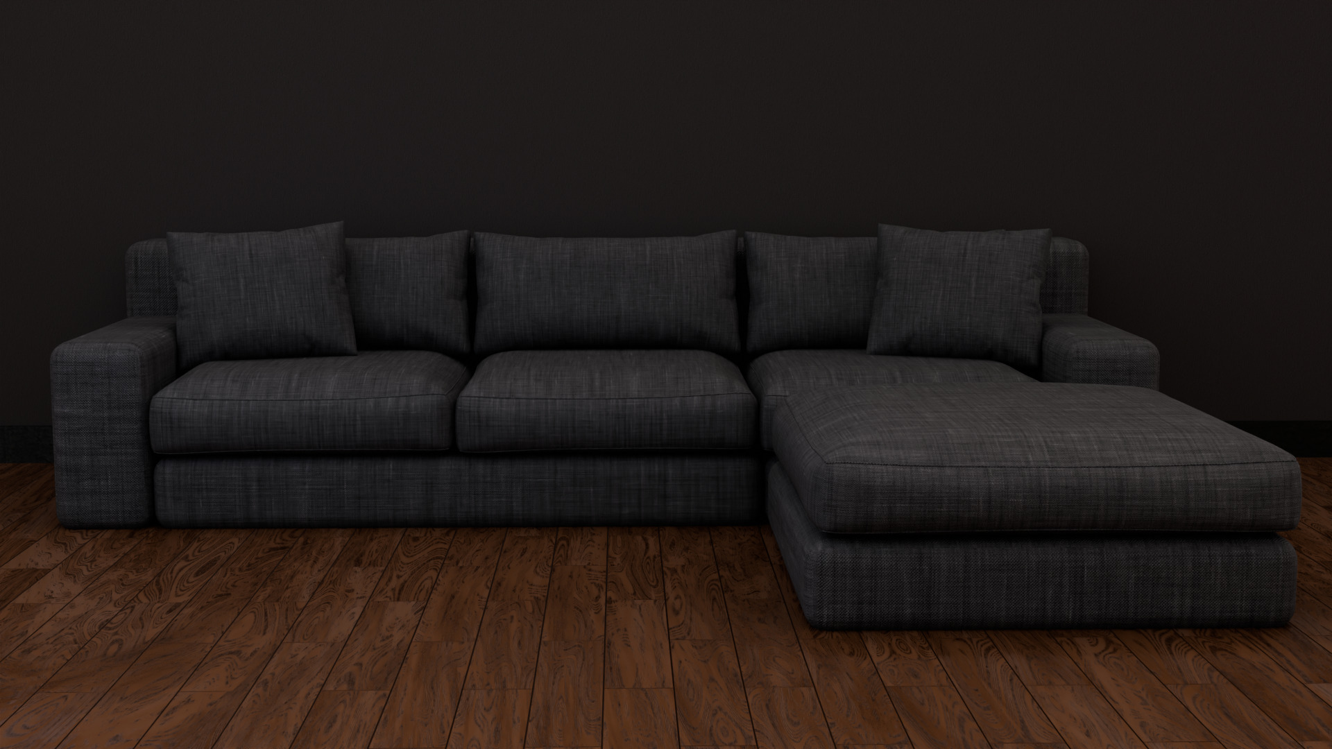 High - Poly Sofa High-Quality 3D Model Free 3D model_8