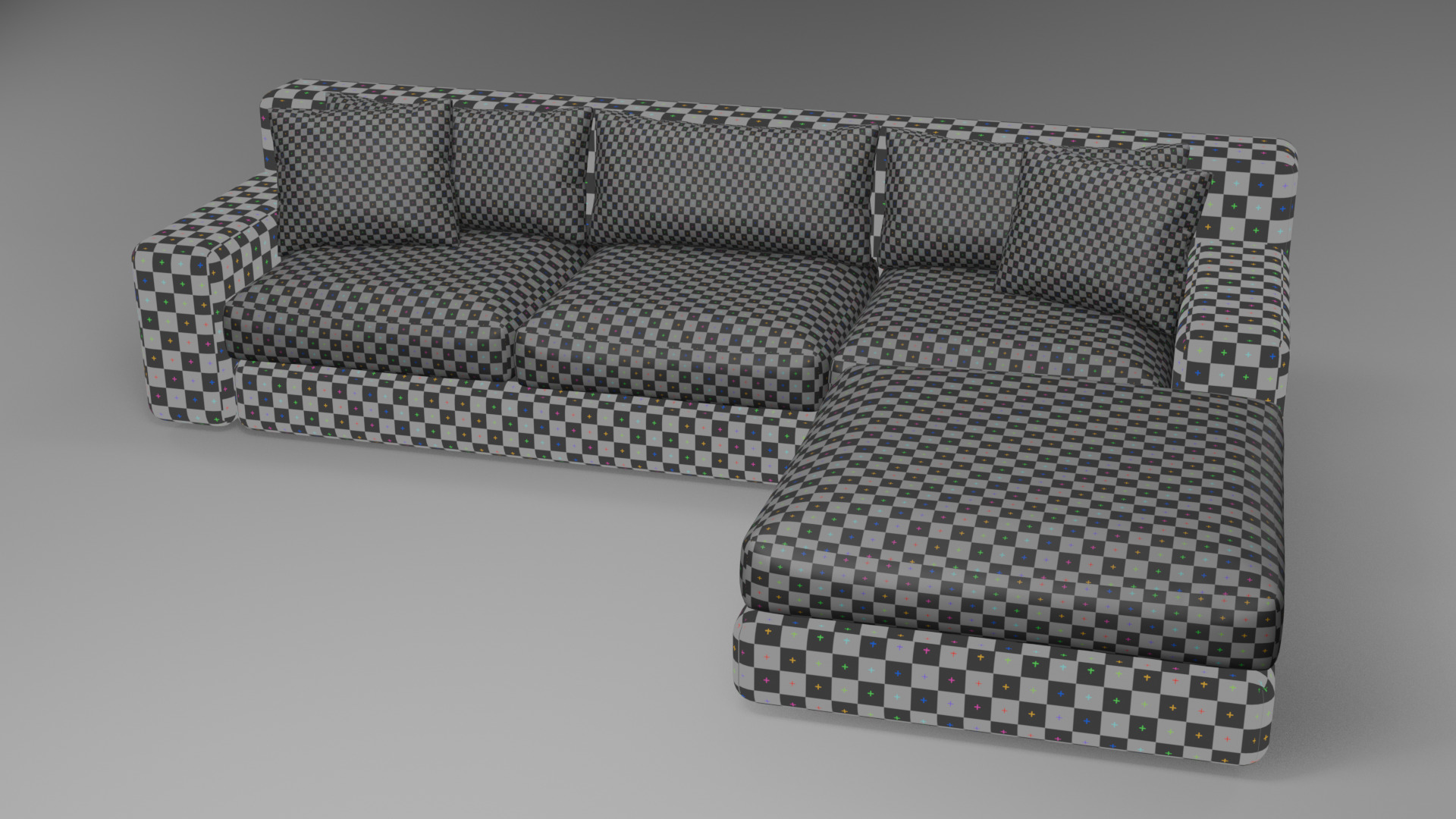 High - Poly Sofa High-Quality 3D Model Free 3D model_13