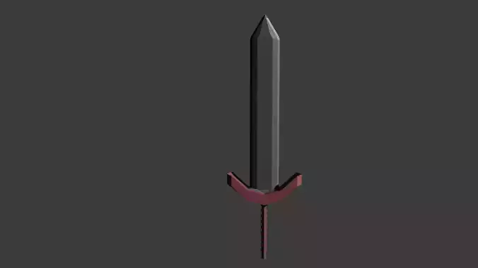 LOW POLY SWORD MODEL