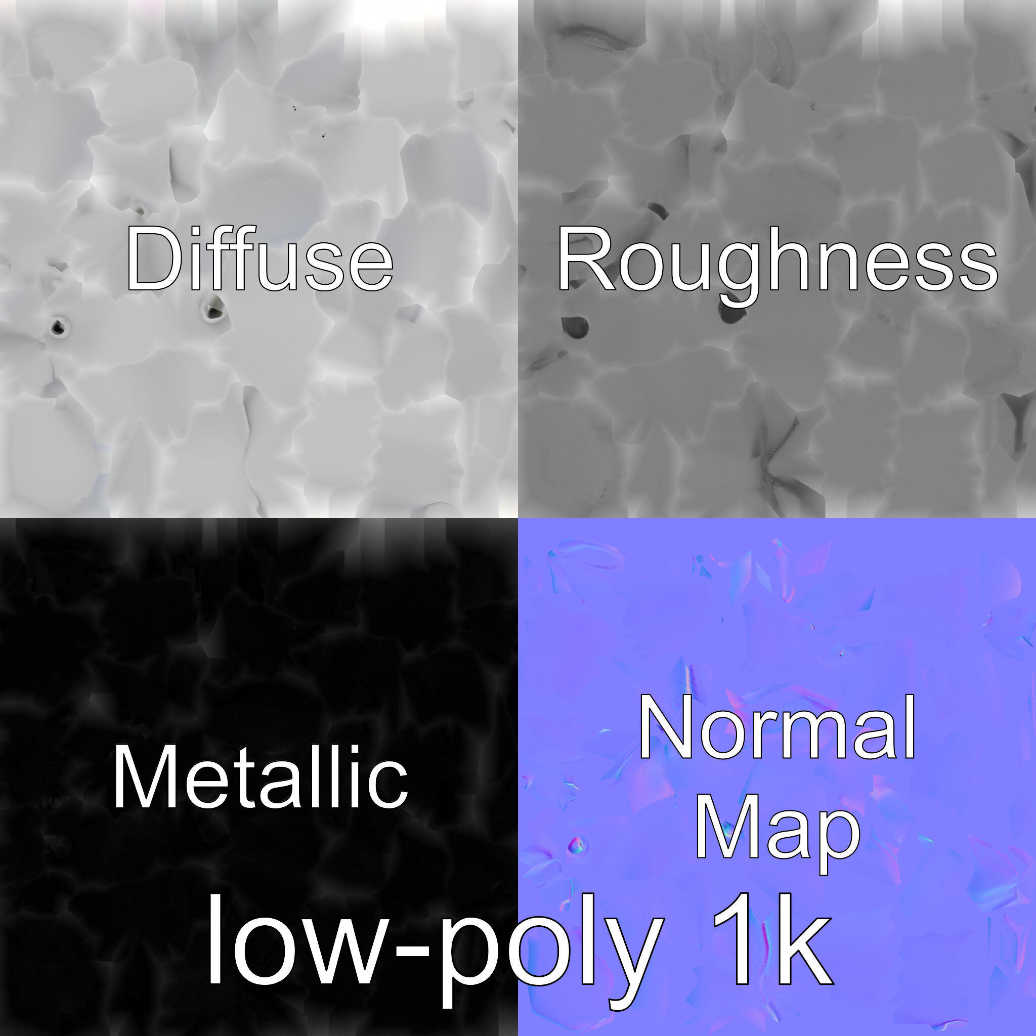 Beluga Whale 3D Model with White Skin and Flexible Neck Low-poly 3D model_1