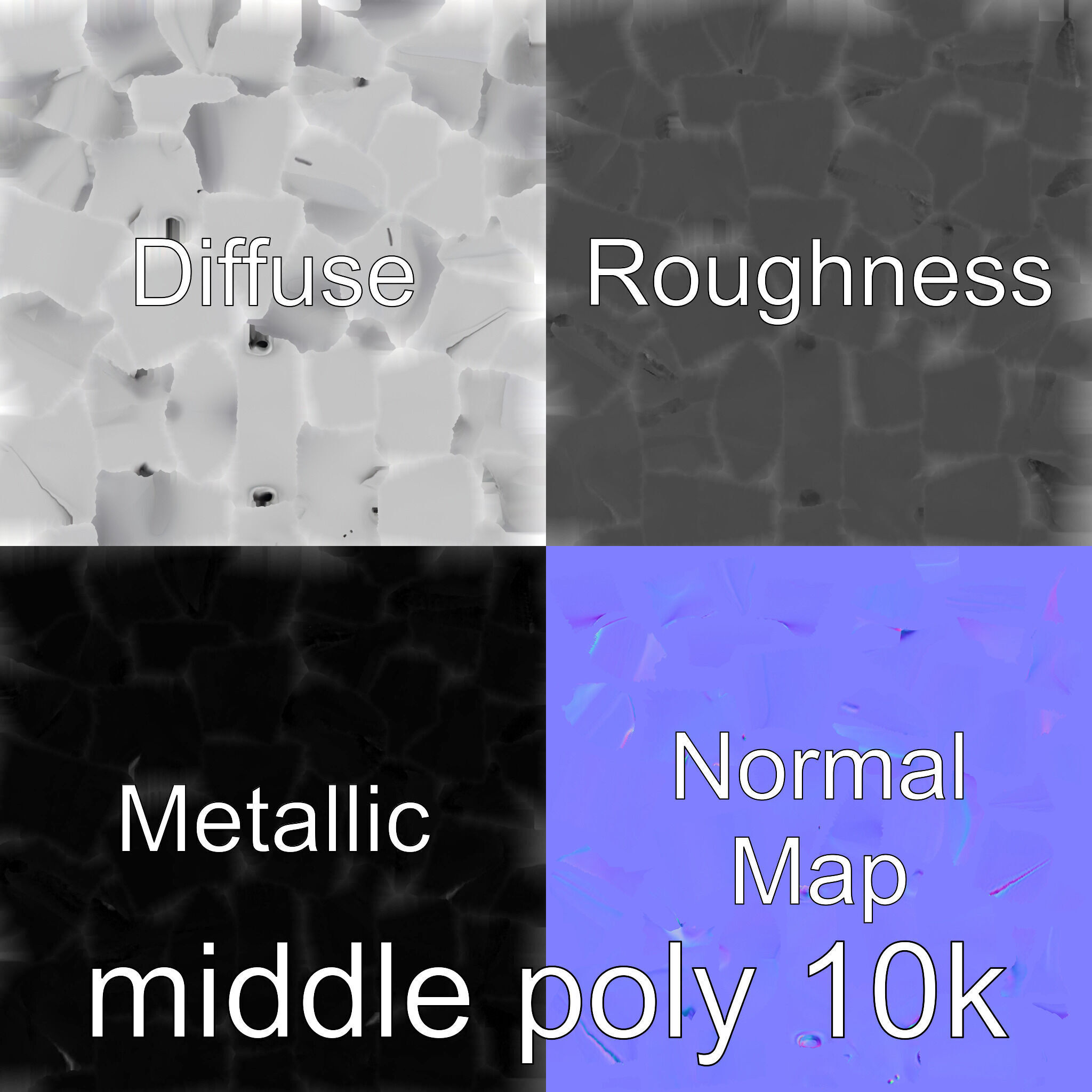 Beluga Whale 3D Model with White Skin and Flexible Neck Low-poly 3D model_25