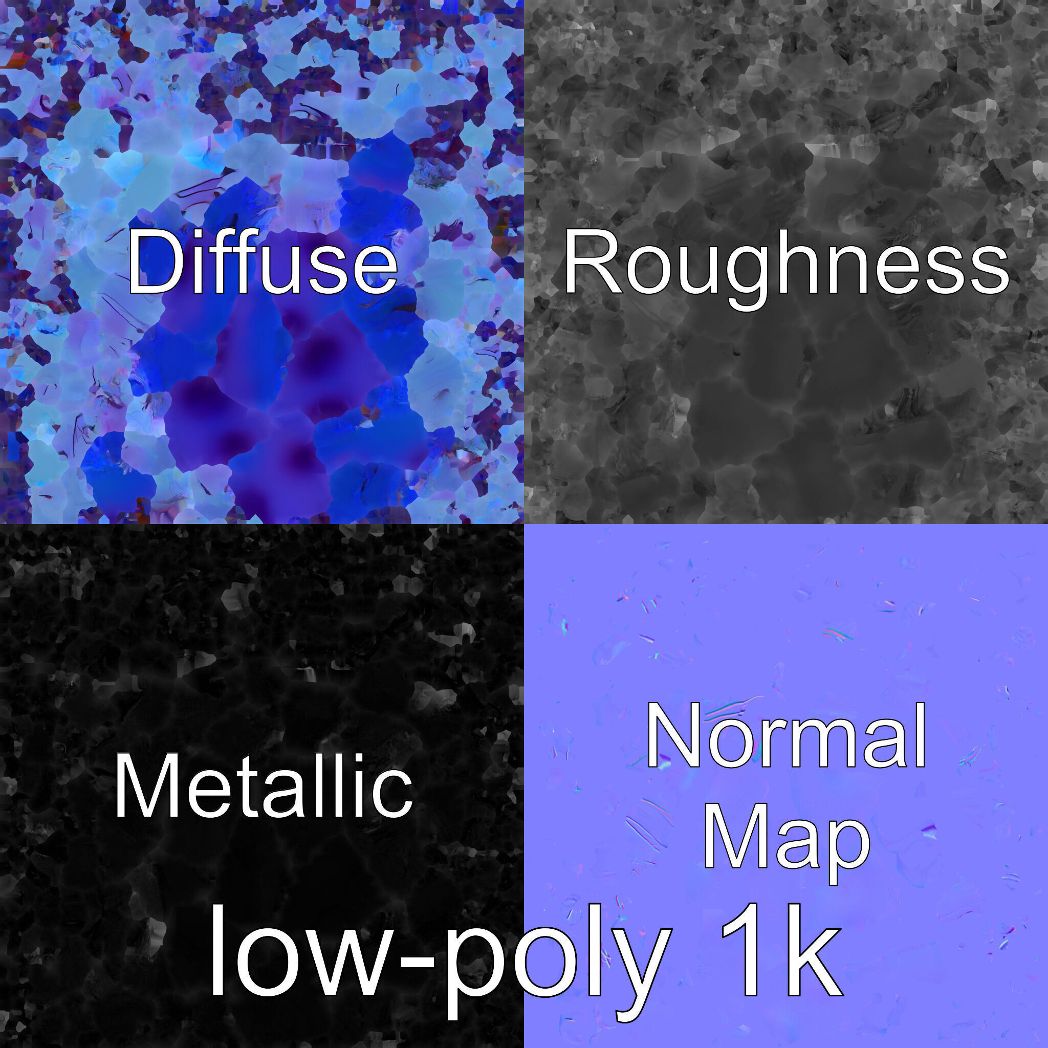 Bioluminescent Deep-Sea Jellyfish with Glowing Tentacles Low-poly 3D model_15