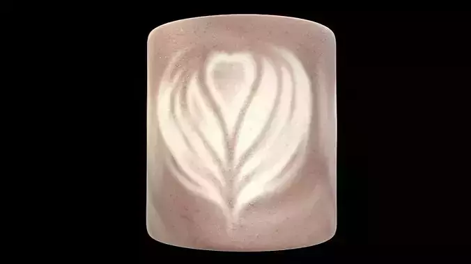 Latte substance PBR material Texture