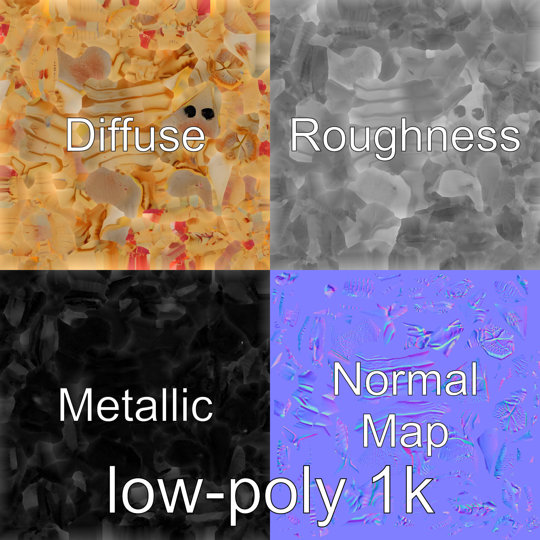 Arrow Crab Detailed 3D Model with Elongated Body and Pointed ... Low-poly 3D model_1