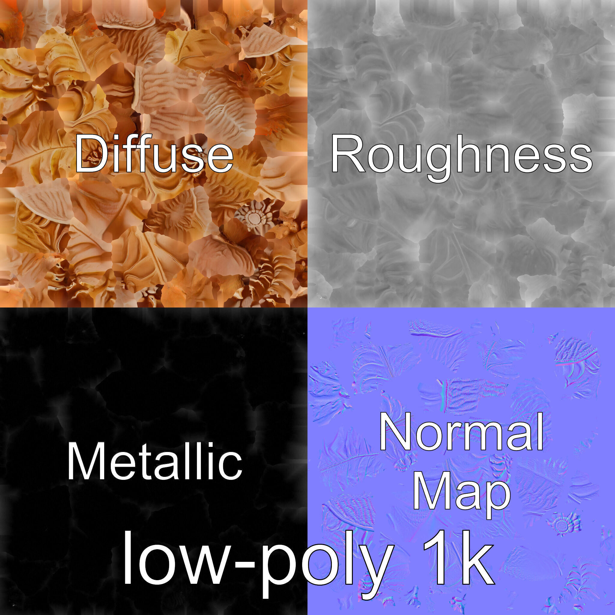 Paper Nautilus Delicate Shell Structure Model Low-poly 3D model_27